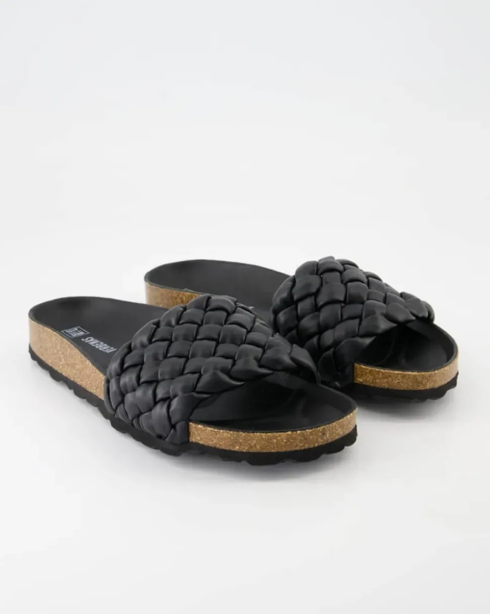 Ricia Trezna Soft Pantoletten in Schwarz