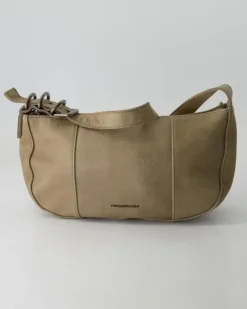 Ride Easy Round Shoulderbag Umhängetasche in Beige