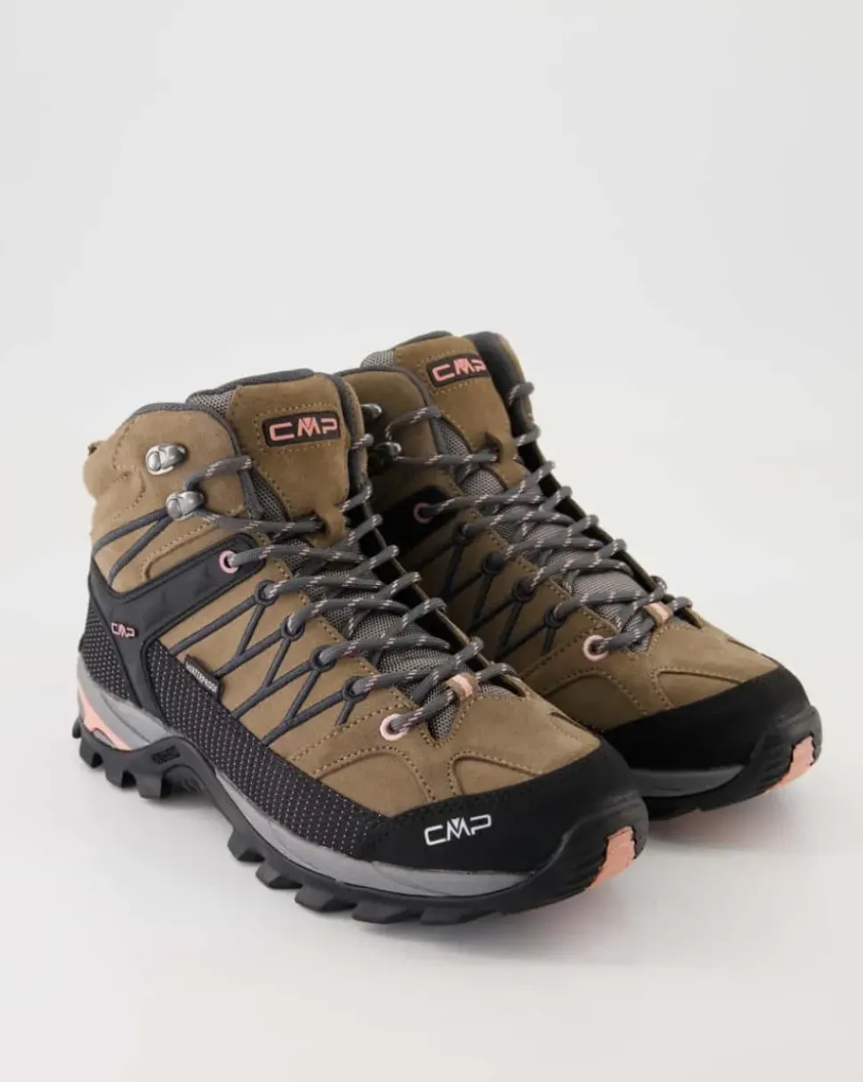 Rigel Mid WMN Trekking Wanderschuhe in Beige