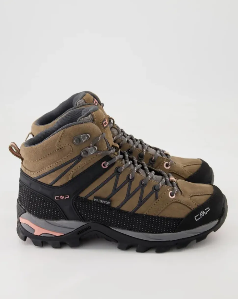 Rigel Mid WMN Trekking Wanderschuhe in Beige