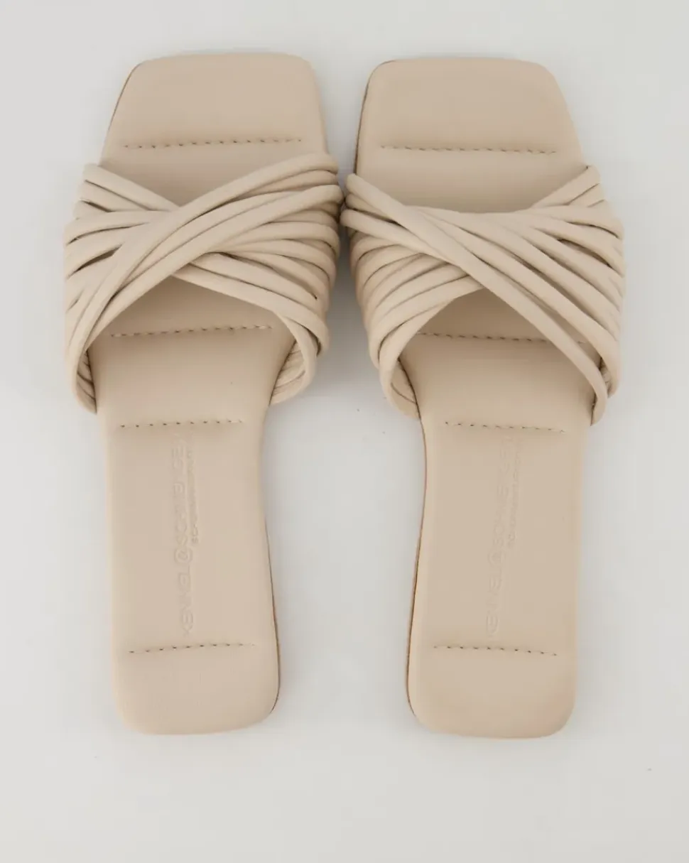 Rio Pantoletten in Beige