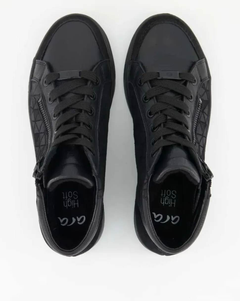 ROM Stiefeletten in Schwarz
