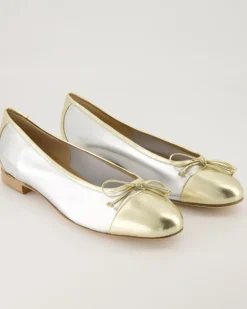 Roon Ballerinas in Gold
