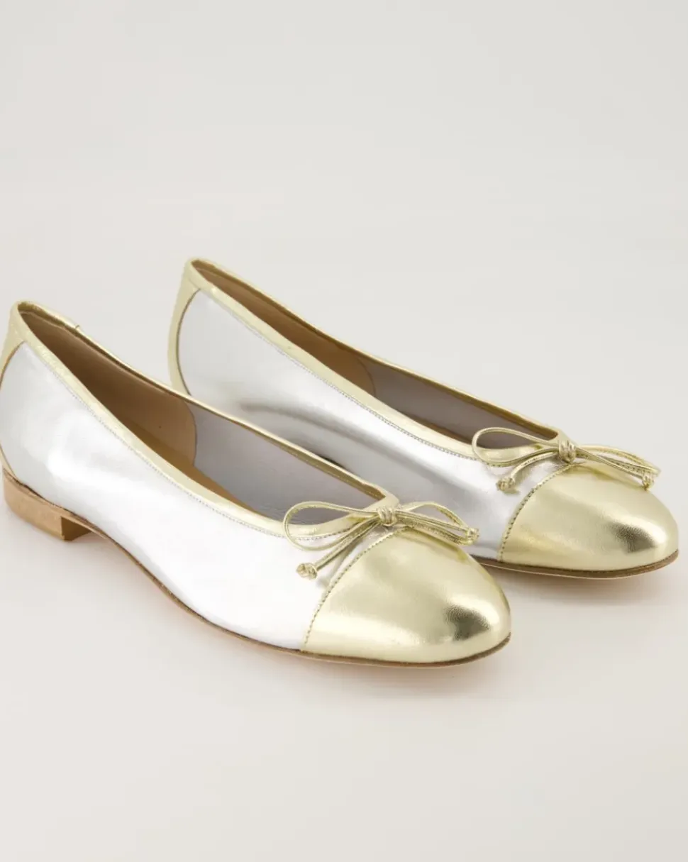 Roon Ballerinas in Gold