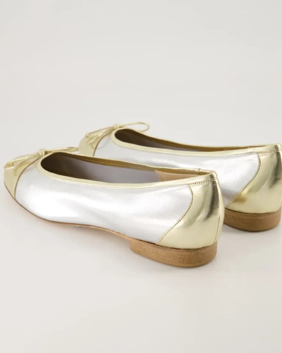 Roon Ballerinas in Gold