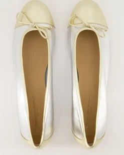 Roon Ballerinas in Gold