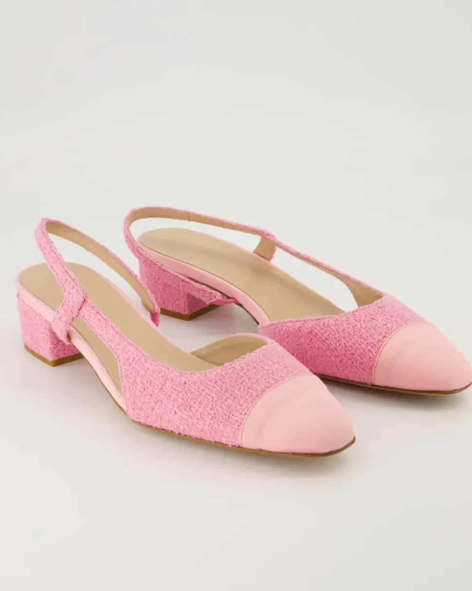 Rosette Slingpumps in Rosa