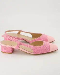 Rosette Slingpumps in Rosa