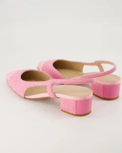 Rosette Slingpumps in Rosa