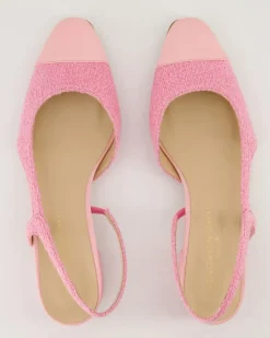 Rosette Slingpumps in Rosa