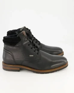 Rostolo-701-Tex Stiefeletten in Schwarz