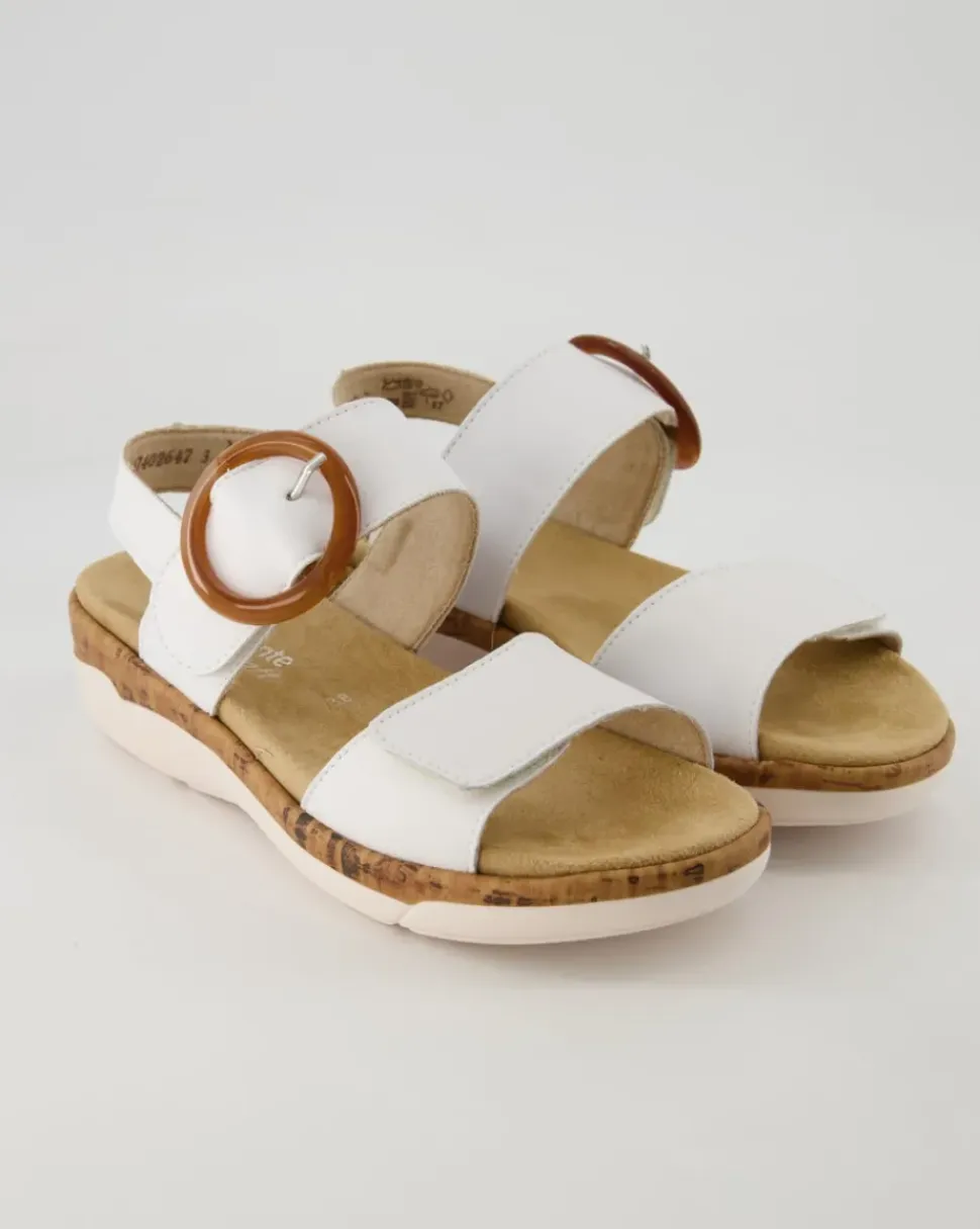 R6853-80 Sandalen in Weiß