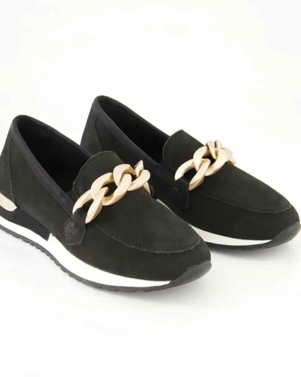 R2544-02 Slipper in Schwarz