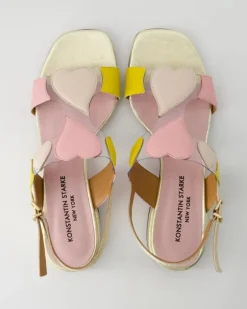 320 Sandalen in Beige