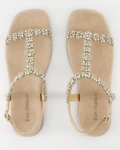 841+51609-503 Sandalen in Beige