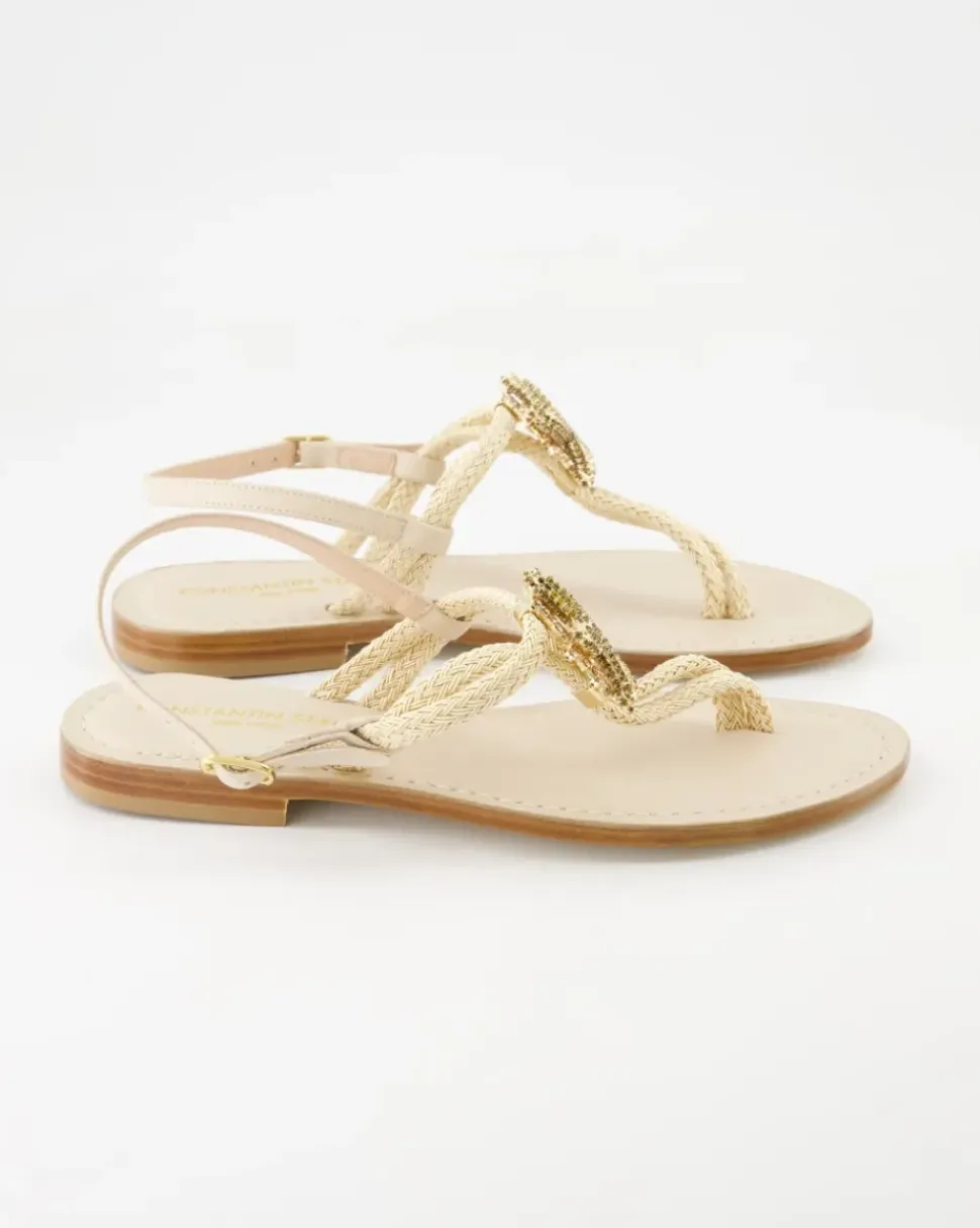 552409 Sandalen in Beige