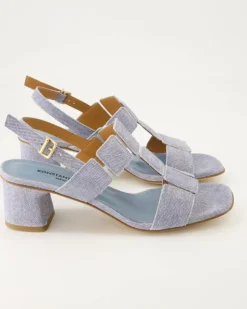 604 Sandalen in Blau