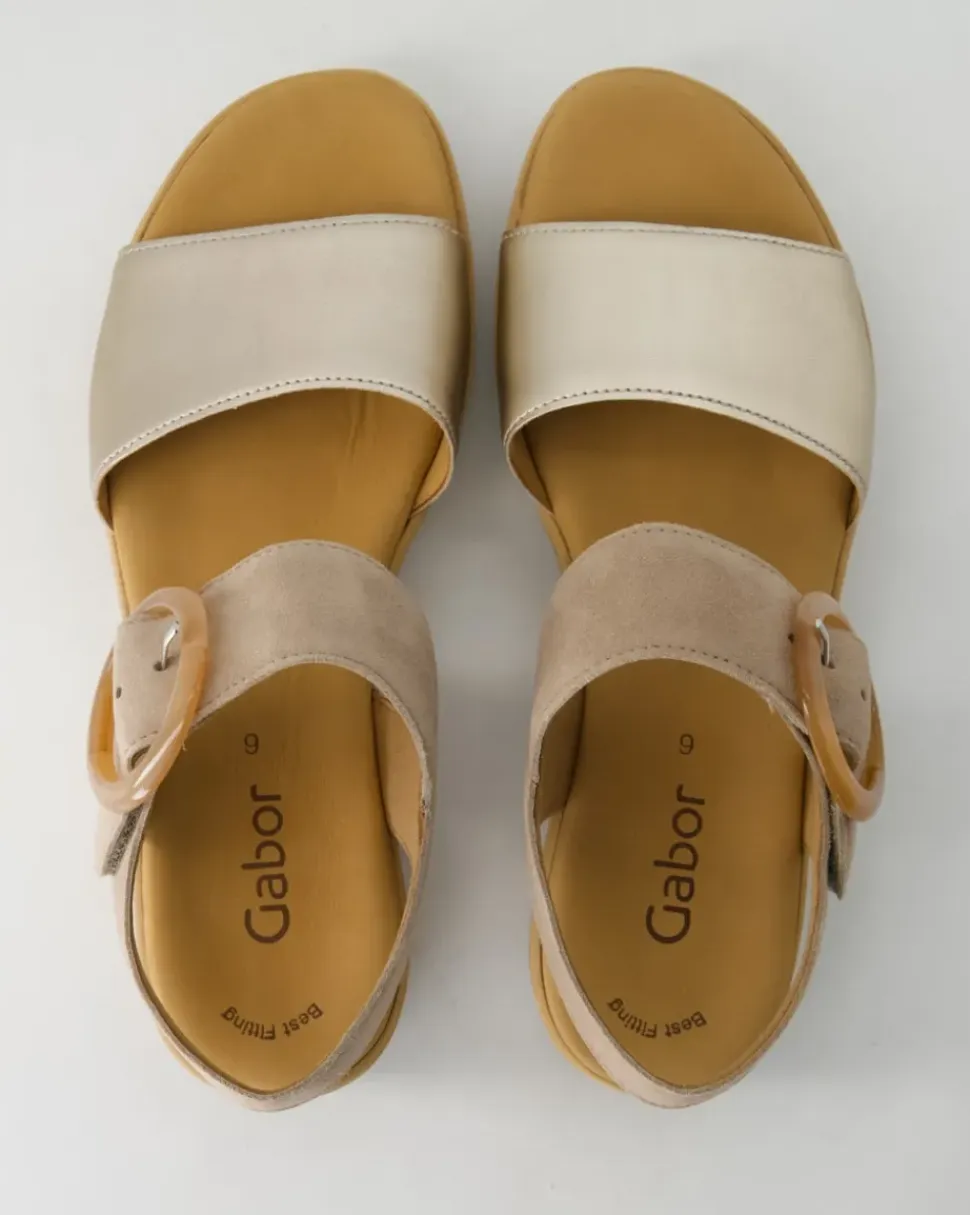 64.550.62 Sandalen in Gold