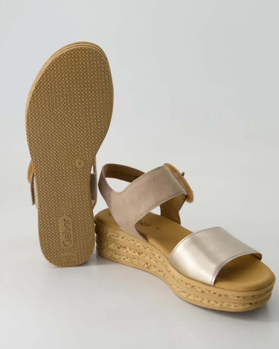 64.550.62 Sandalen in Gold