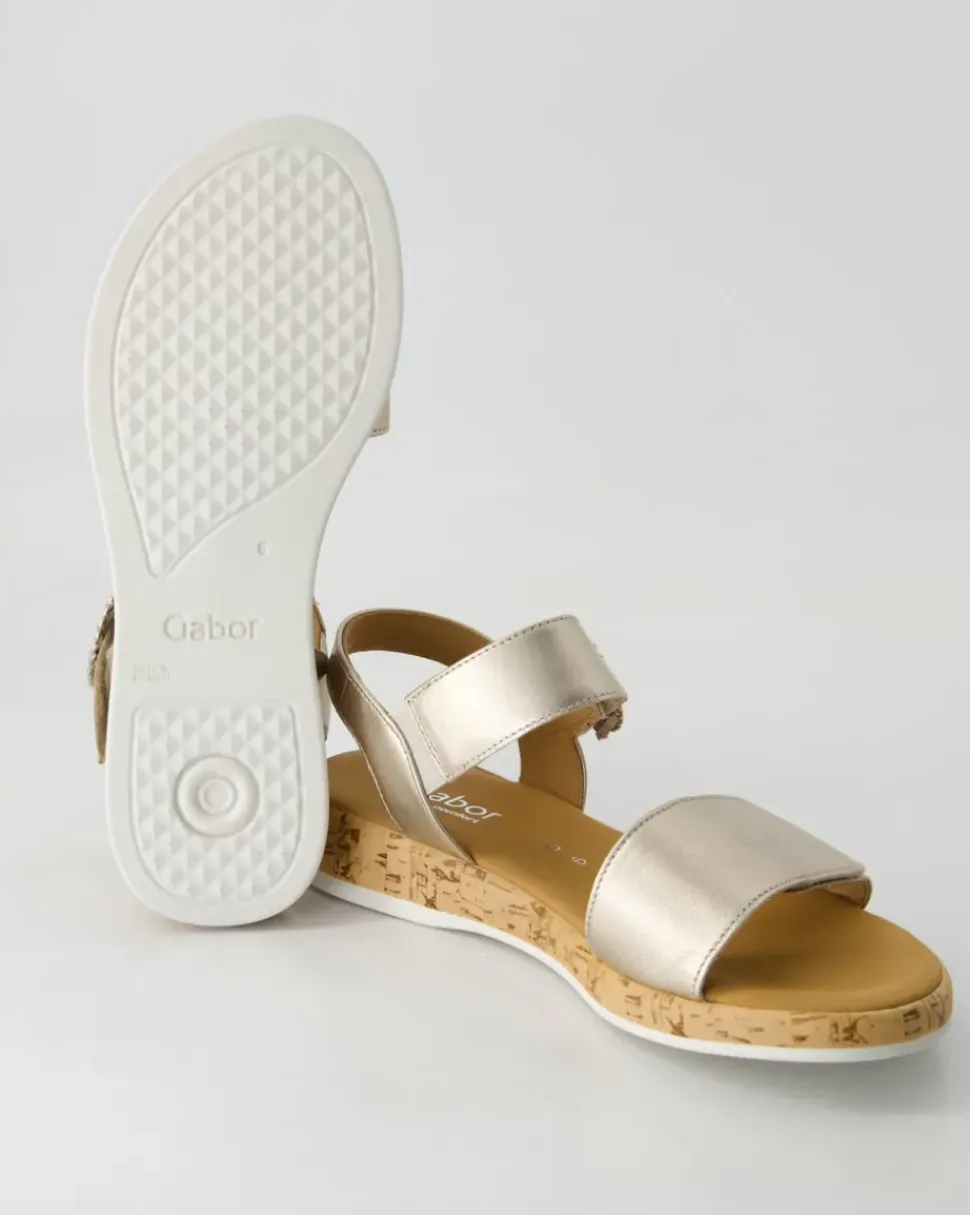 62.734.82 Sandalen in Gold
