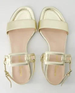 3184 Sandalen in Gold