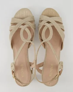24195 Sandalen in Gold
