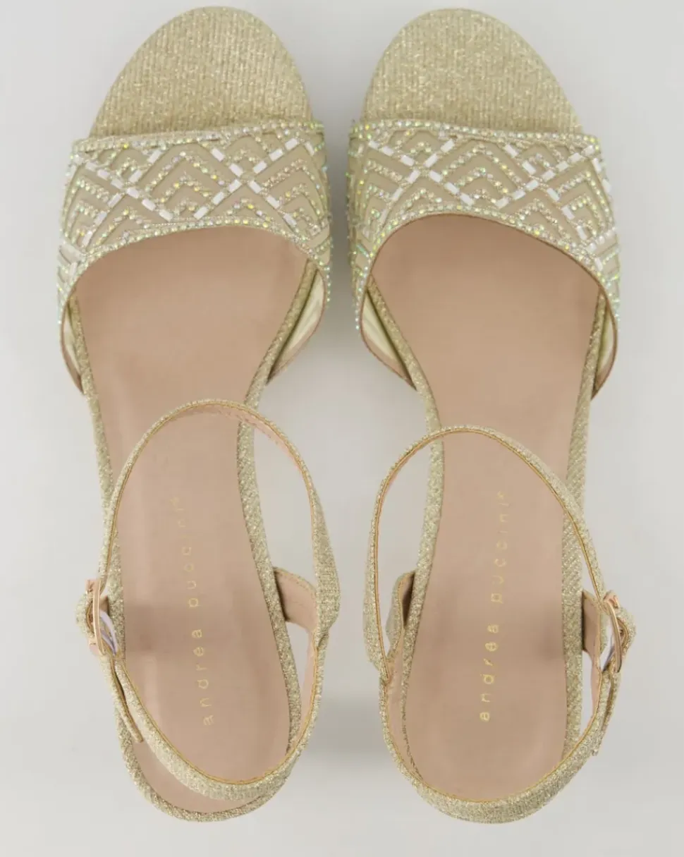 23683 Sandalen in Gold