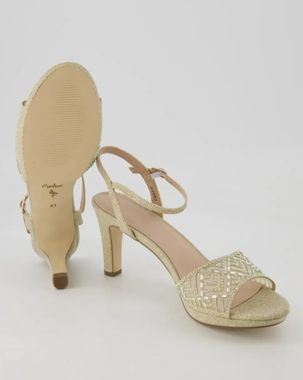 23683 Sandalen in Gold