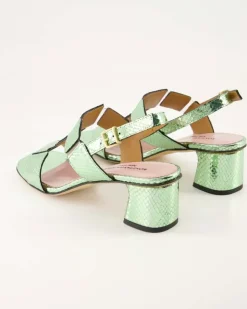 604 Sandalen in Grün