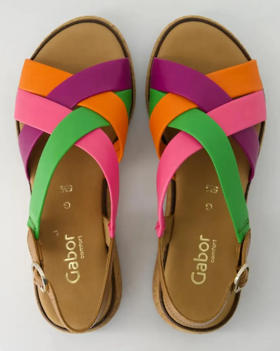 62.823.25 Sandalen in Mehrfarbig