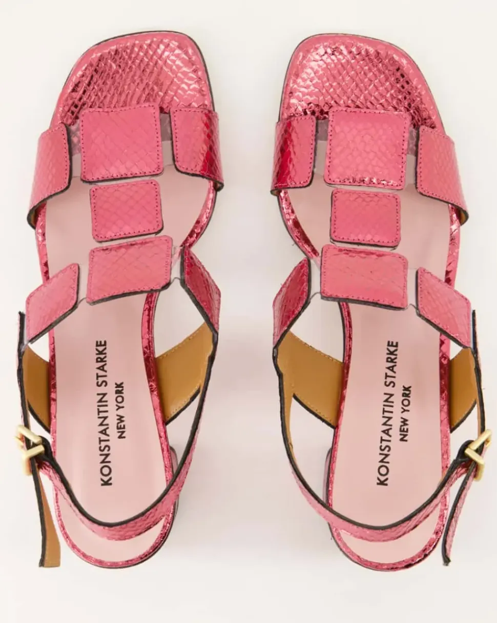 604 Sandalen in Pink