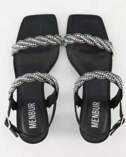 24797 Sandalen in Schwarz