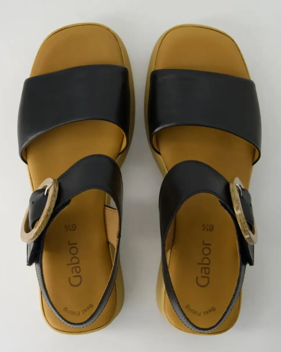 64.520.27 Sandalen in Schwarz