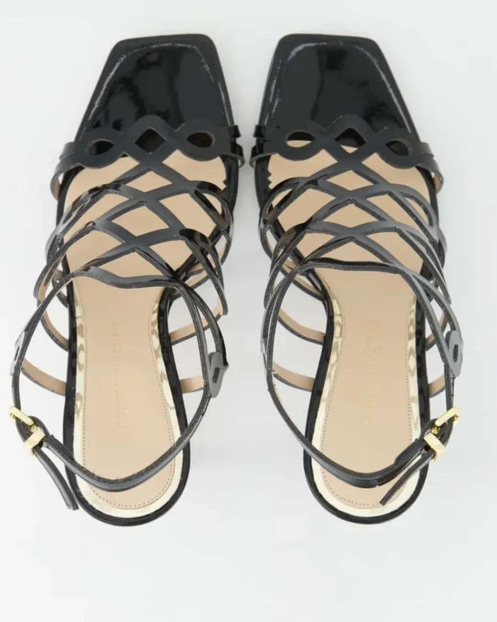 5354-102 Sandalen in Schwarz