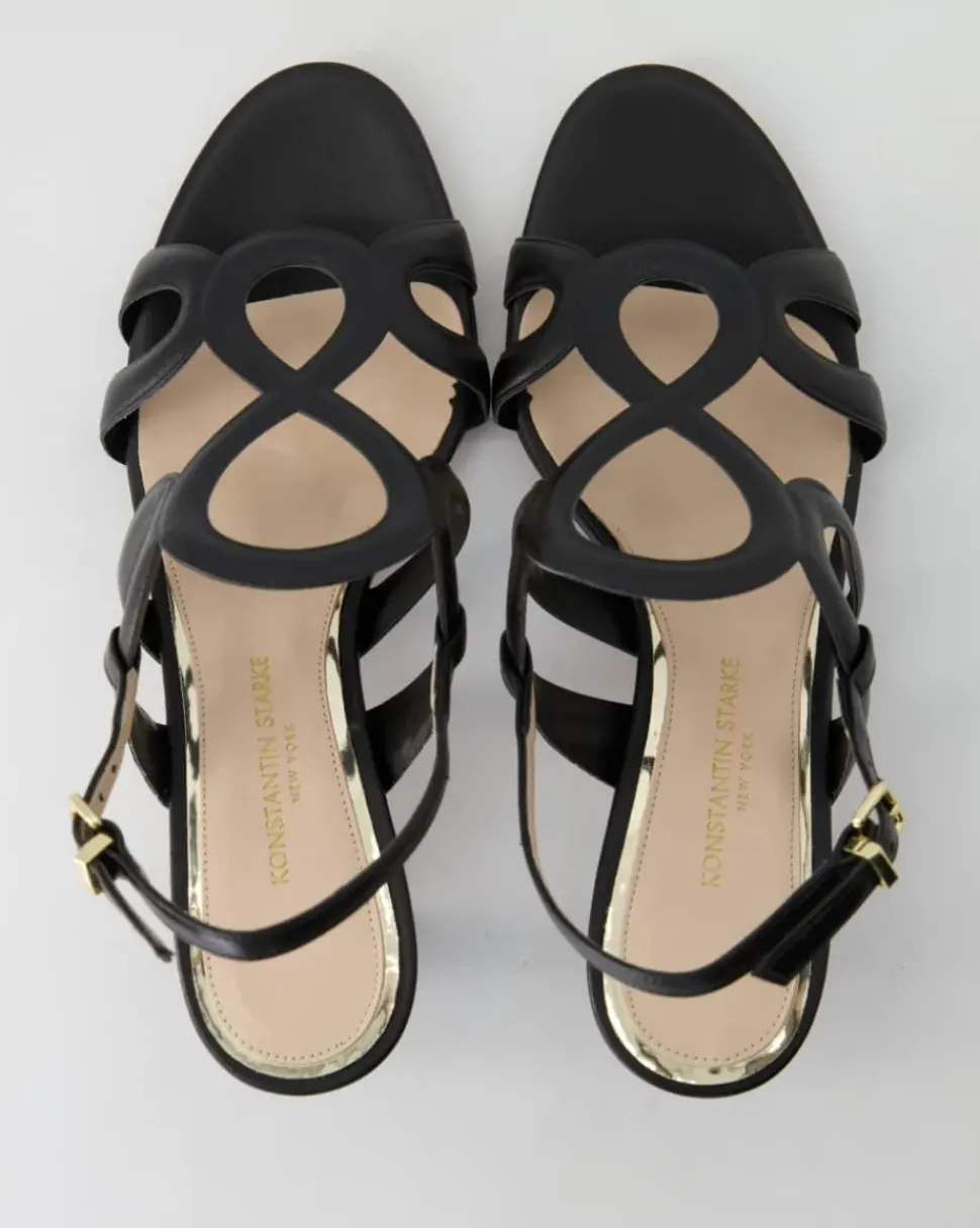 5379-100 Sandalen in Schwarz