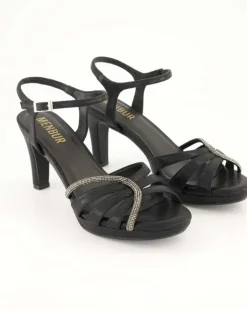 24776 Sandalen in Schwarz