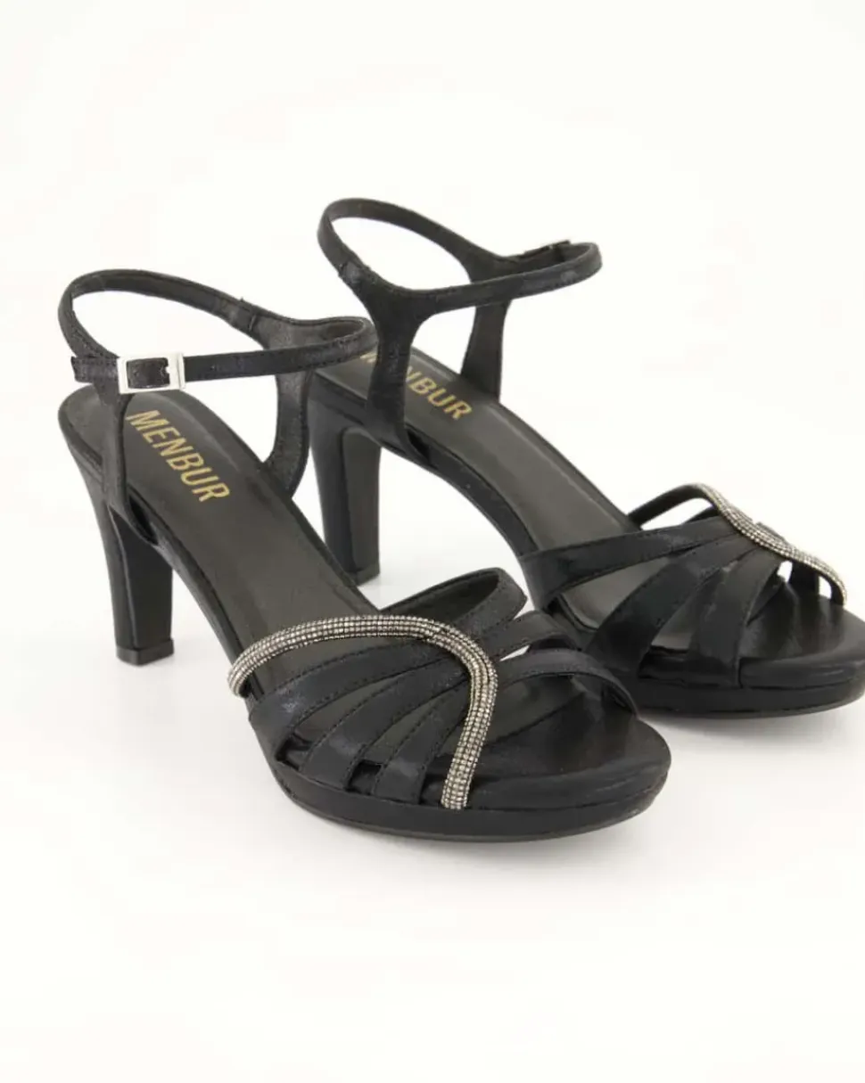 24776 Sandalen in Schwarz