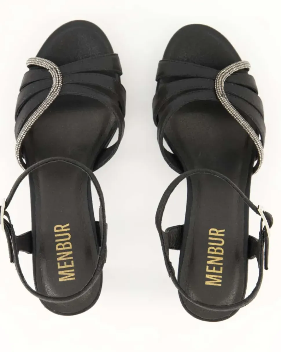 24776 Sandalen in Schwarz