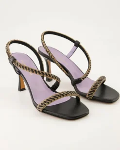 5196 Sandalen in Schwarz