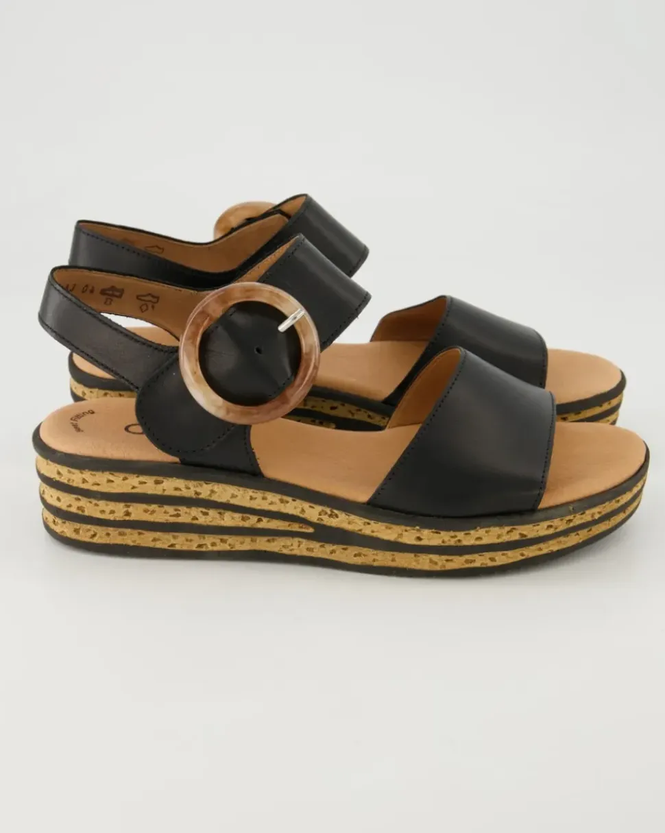 44.550.27 Sandalen in Schwarz