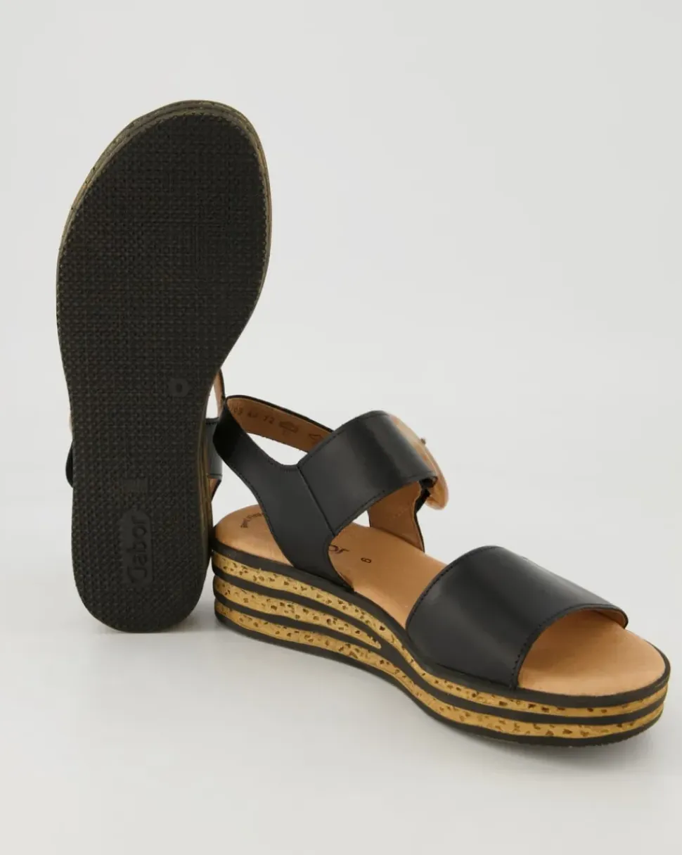 44.550.27 Sandalen in Schwarz
