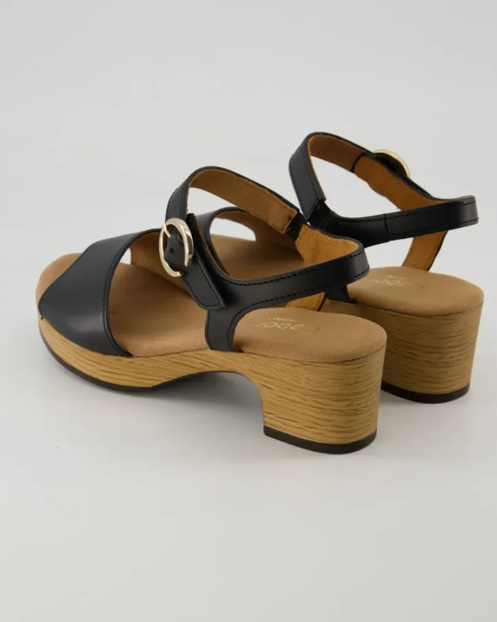 22.071.57 Sandalen in Schwarz