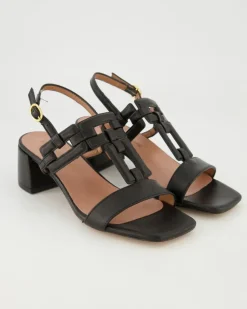 1245 Sandalen in Schwarz