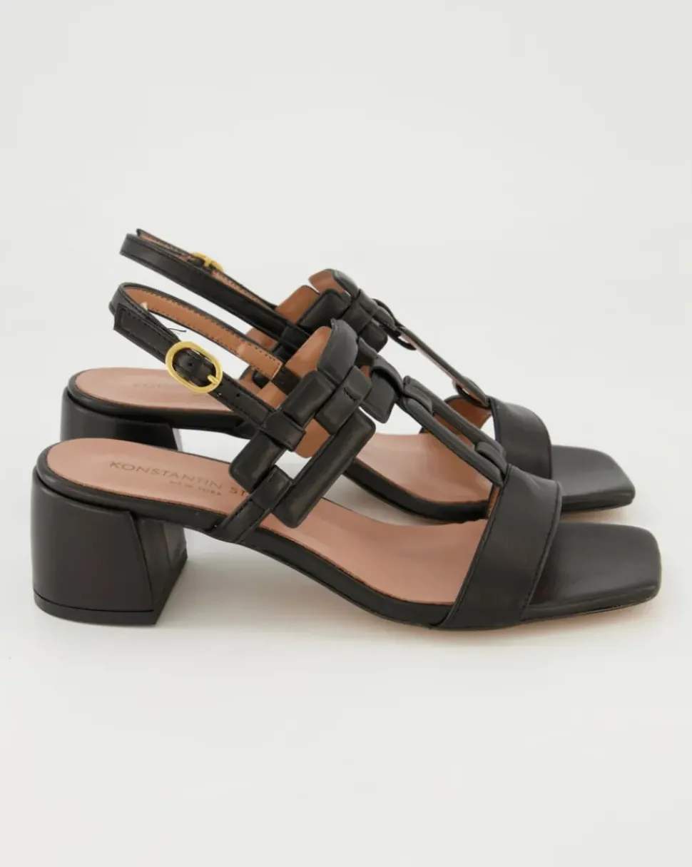 1245 Sandalen in Schwarz