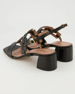 1245 Sandalen in Schwarz