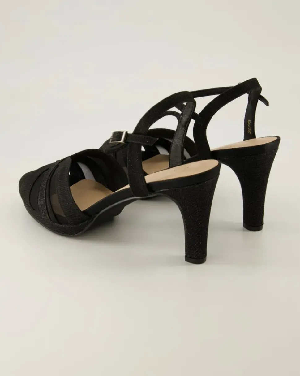 24279 Sandalen in Schwarz