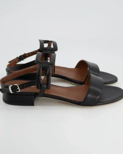 3184 Sandalen in Schwarz
