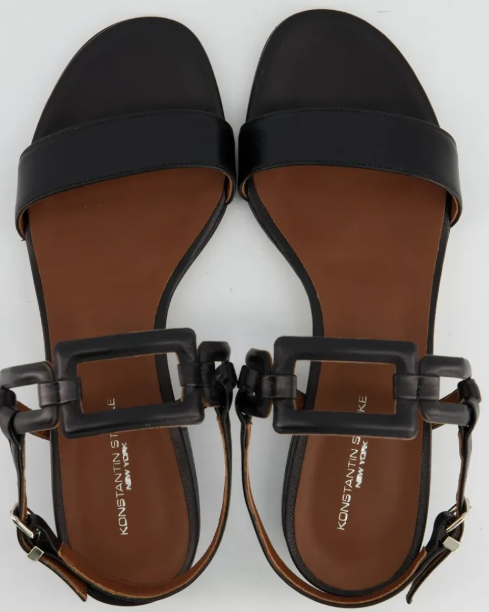 3184 Sandalen in Schwarz