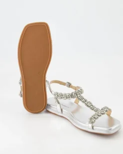 841 Sandalen in Silber