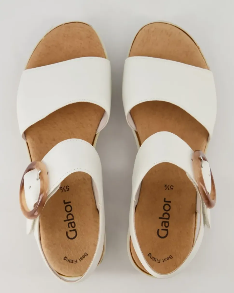44.550.20 Sandalen in Weiß